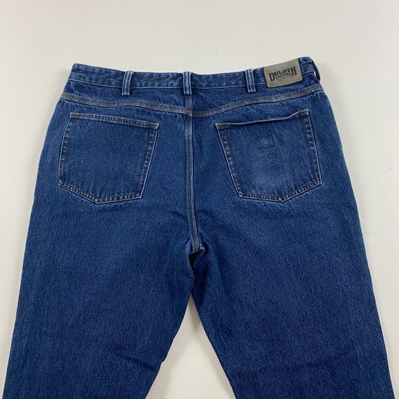 Duluth Trading Co. Jeans Men's 42 x 32 Measure 40 x 32 Cotton Blue - Picture 4 of 11